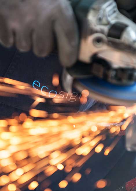 Brušenje i priprema kontejnera  - Eco signal® Brušenje i priprema platforme podzemnog kontejnera